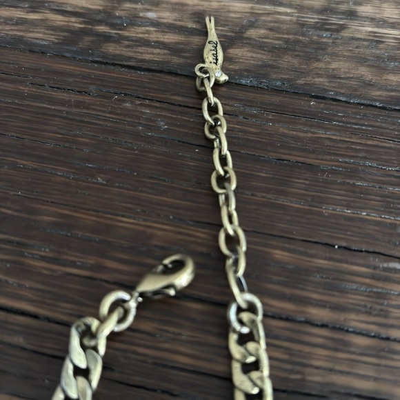 Chloe + Isabel Crystal Necklace GoldTone - Picture 4 of 4